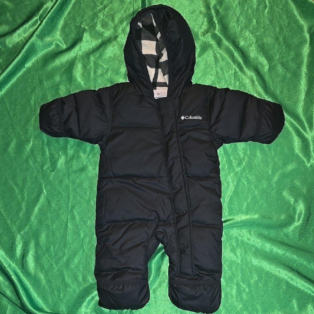 Columbia Black Baby Snowsuit